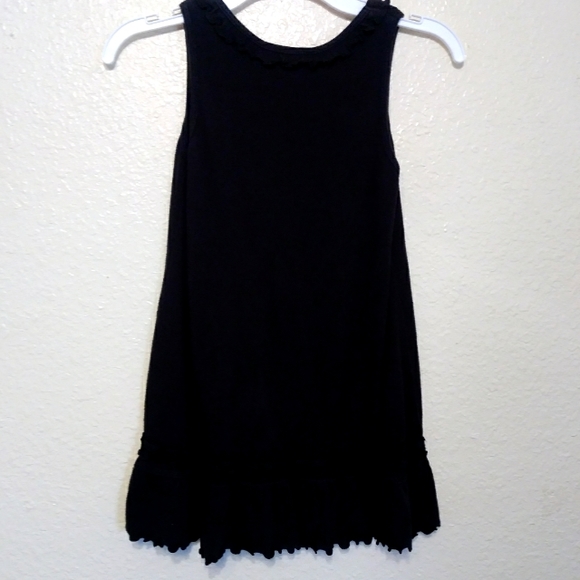 Hip Together Santa Rocks Black Dress Size 5/6 - Picture 3 of 5